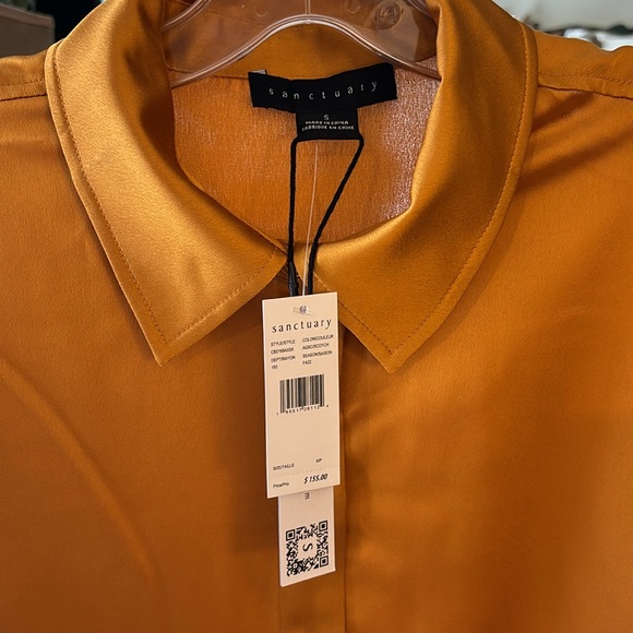 Sanctuary Button Blouse, Size Small, NWT - Picture 2 of 9